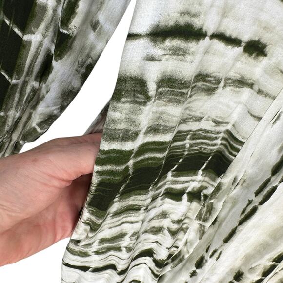 Soft Surroundings Melody Midi Dress Size Medium Tie dye Pockets New - Picture 4 of 8